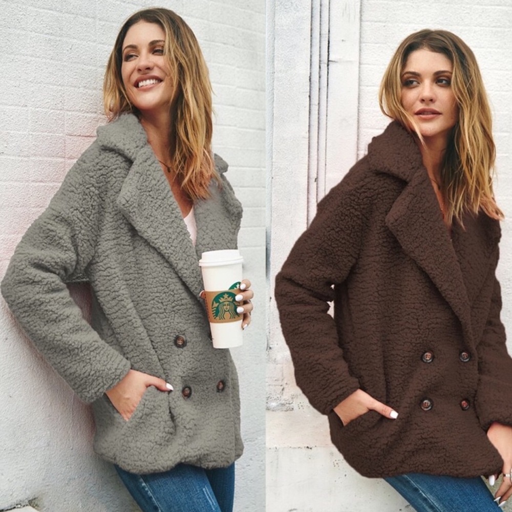 NWT Sherpa Coat